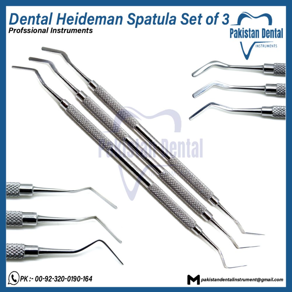 Dental Heideman Spatula Set of 3