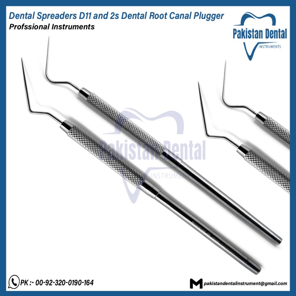 Dental Spreaders D11 and 2s Dental Root Canal Plugger