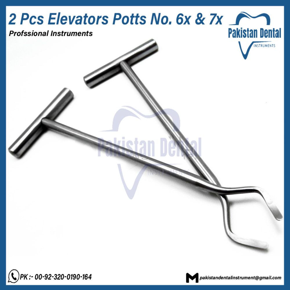 2 Pcs Elevators Potts No. 6x & 7x