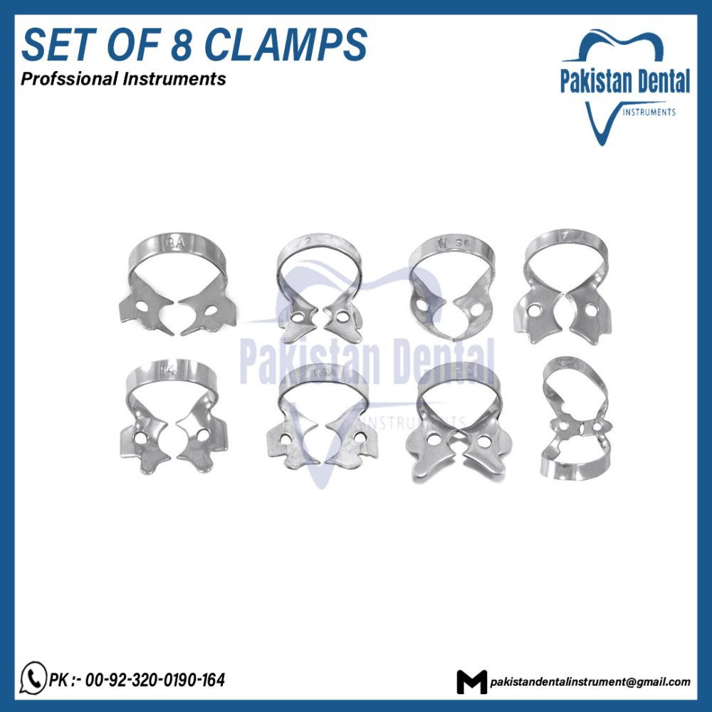 Set Of 8 Clamps