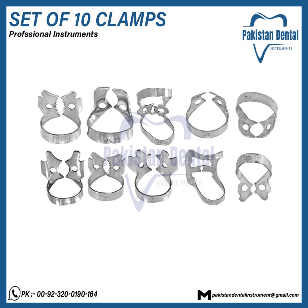 Set of 10 Clamps