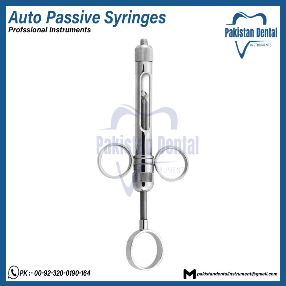 Auto Passive Syringes