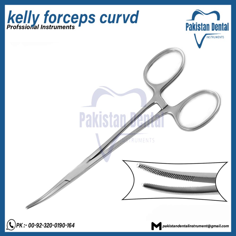 Kelly Forceps Curved