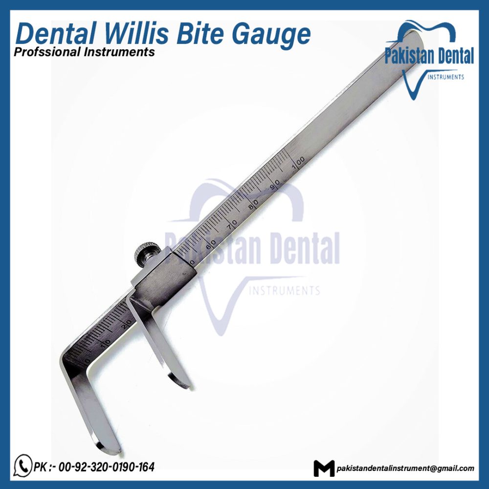 Dental Willis Bite Gauge