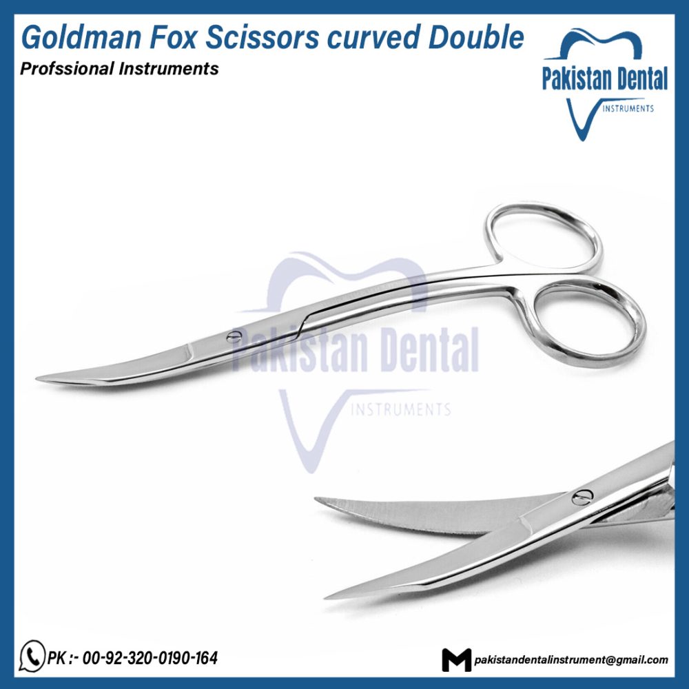 Goldman Fox Scissors Curved Double