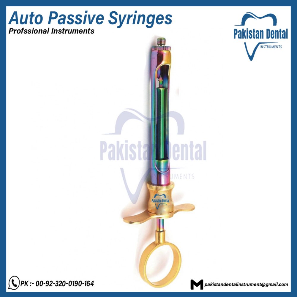 Auto Passive Syringes