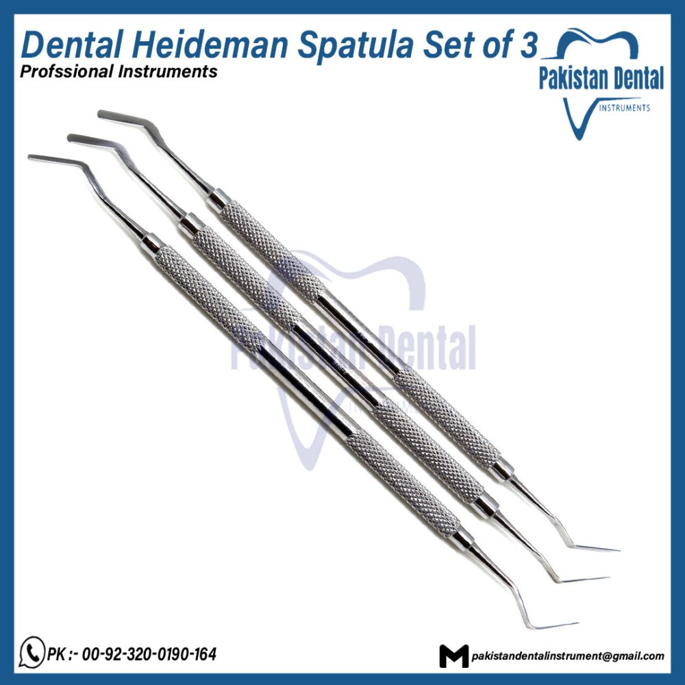 Dental Heideman Spatula Set of 3