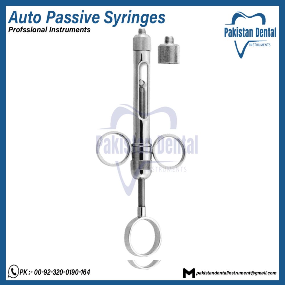 Auto Passive Syringes