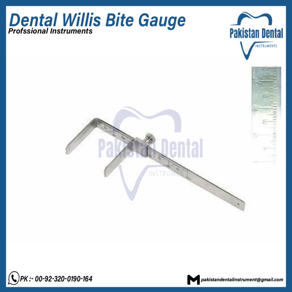 Dental Willis Bite Gauge