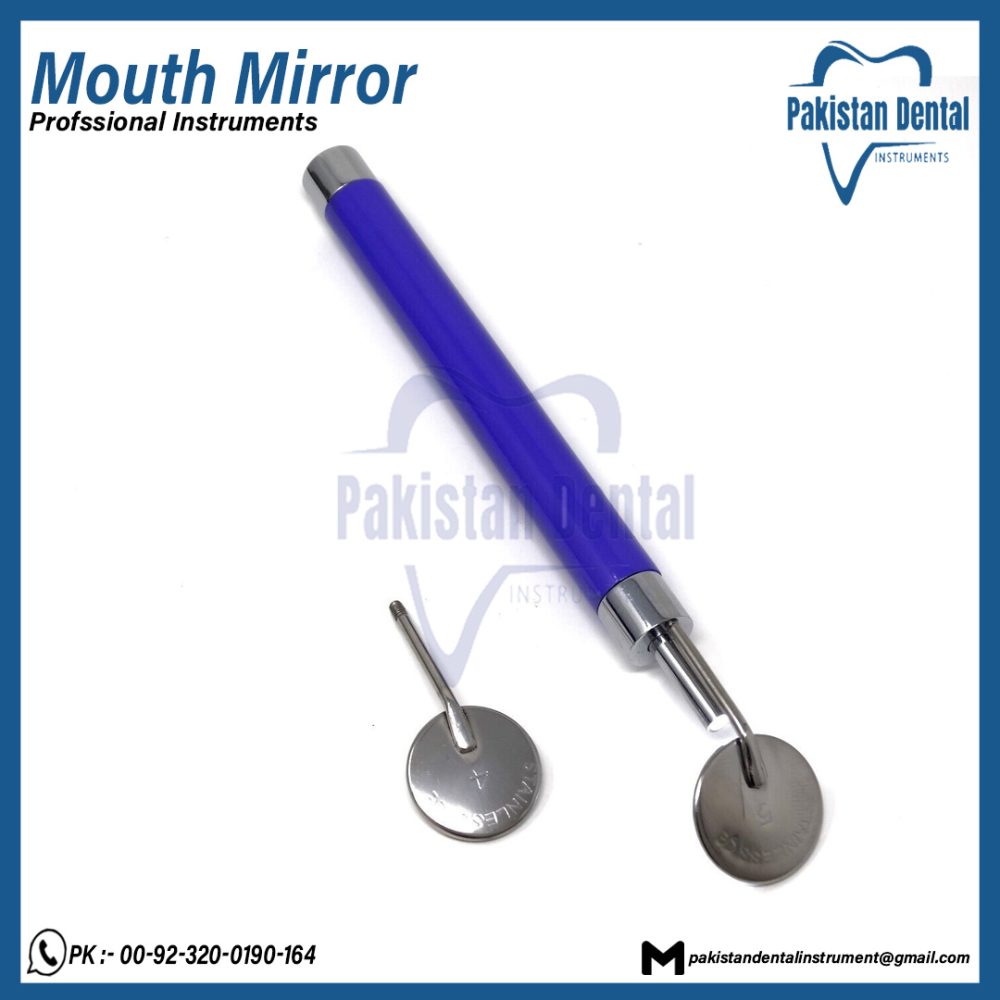 Purple Mouth Mirror With Light