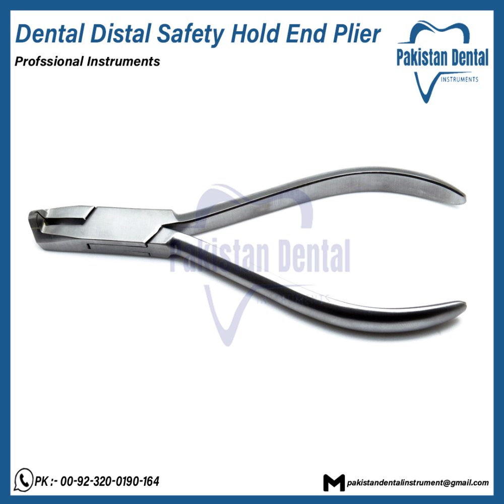 Dental Distal Safety Hold End Plier