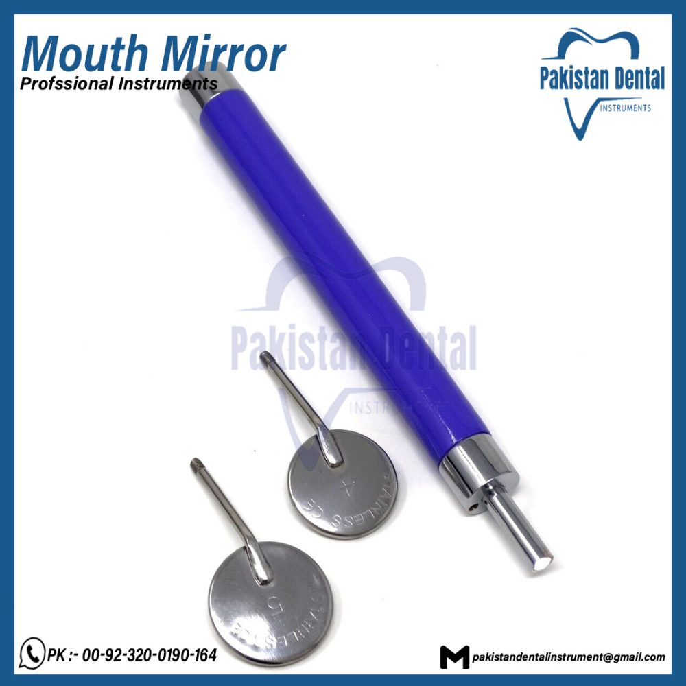 Purple Mouth Mirror With Light