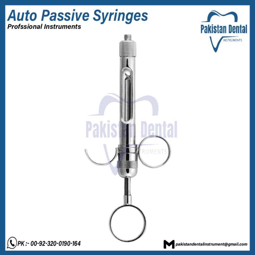 Auto Passive Syringes