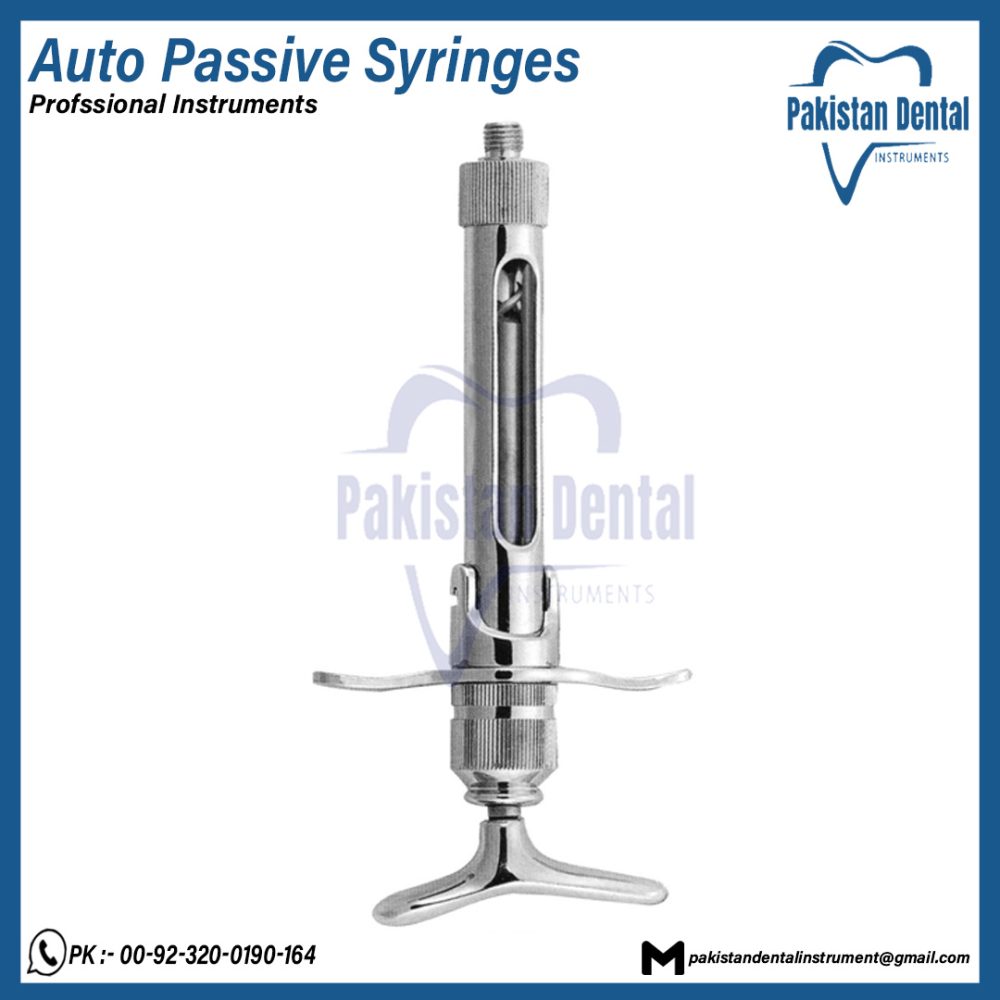 Auto Passive Syringes