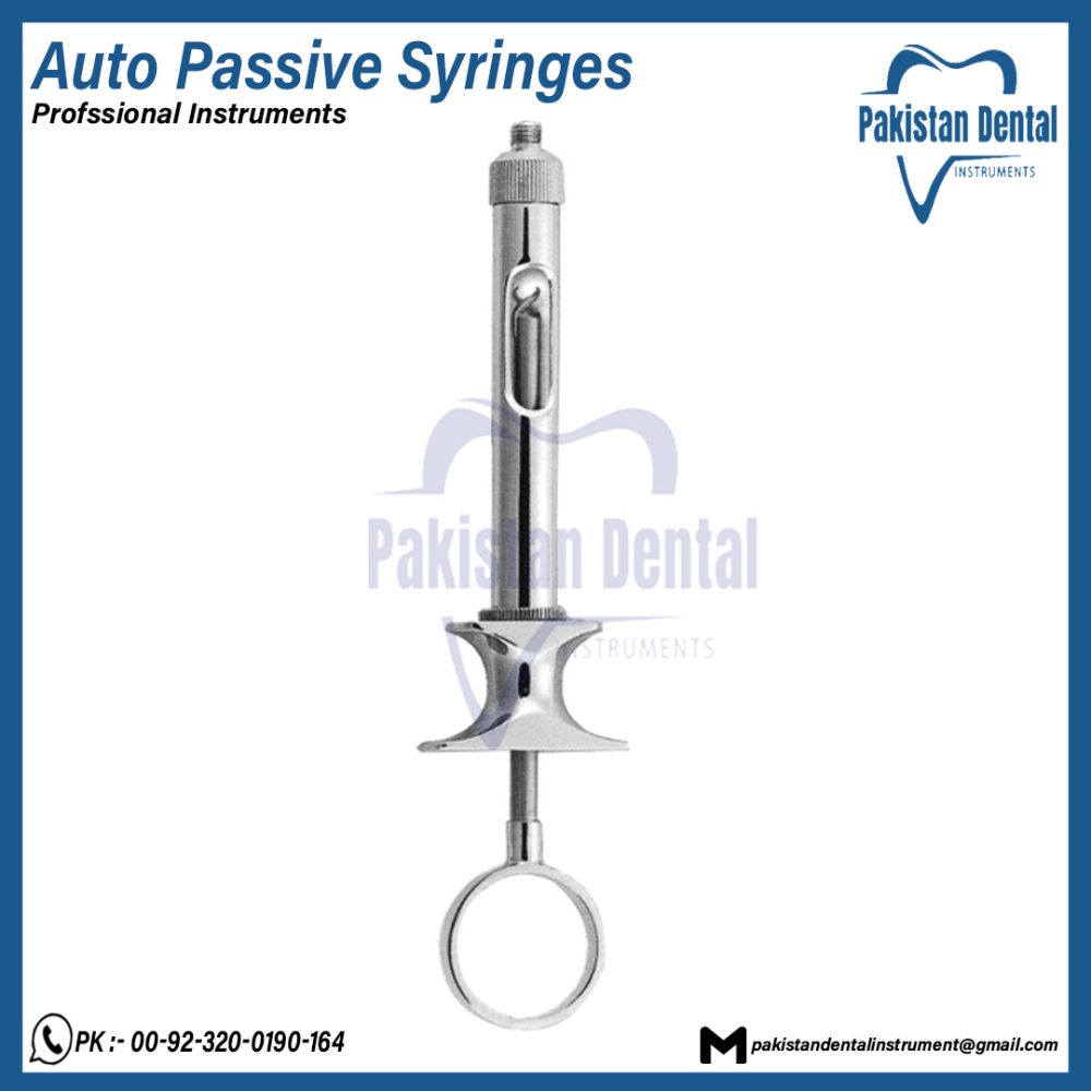 Auto Passive Syringes