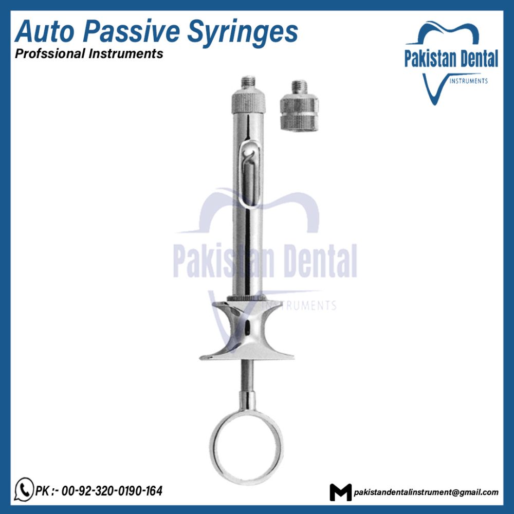 Auto Passive Syringes