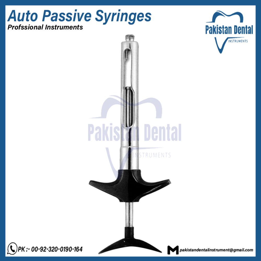 Auto Passive Syringes