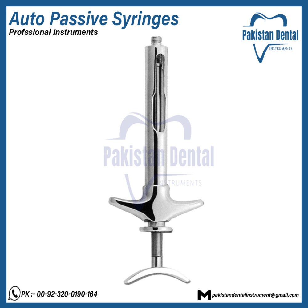 Auto Passive Syringes