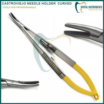 Castroviejo Needle Holder Curved
