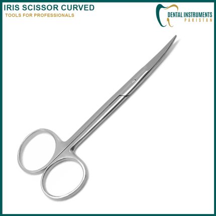 Iris Scissor Curved | Dental Instruments Pakistan