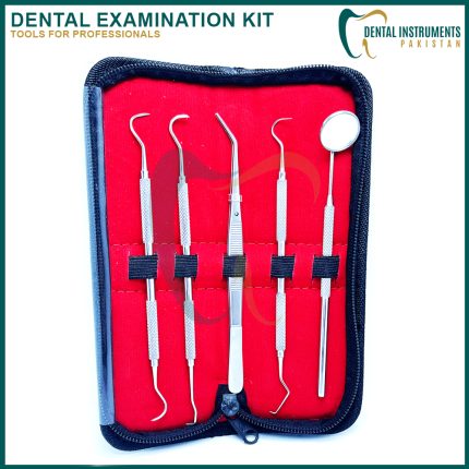 Dental Examination Kit set of 5 (with Pouch)
